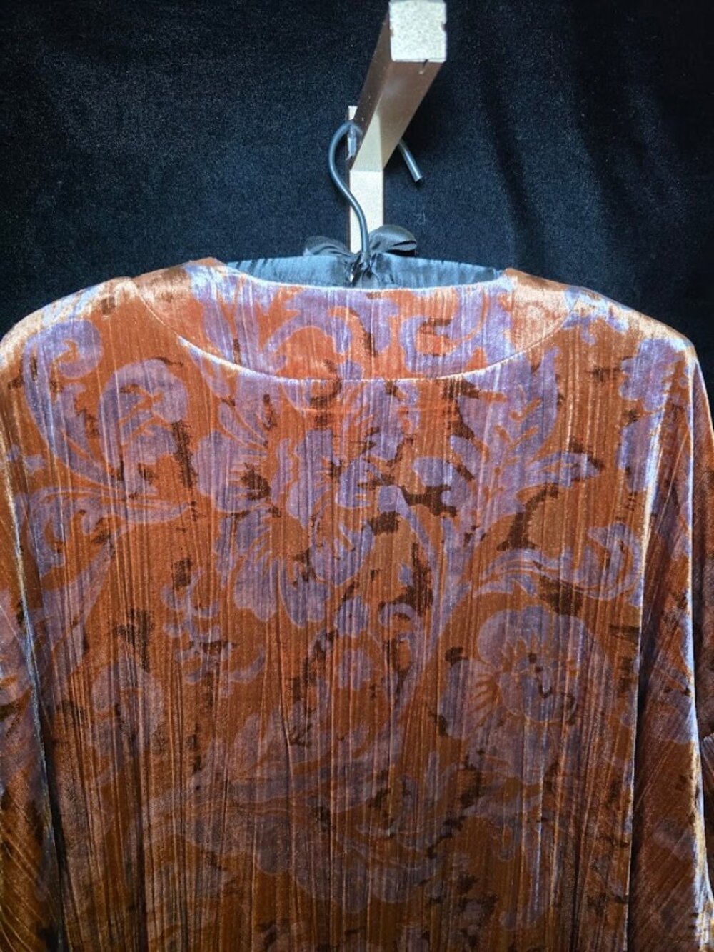 Anthropologie Esme Velvet Kimono Jacket S - Picture 7 of 11